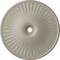 Ekena Millwork Galveston Ceiling Medallion (Fits Canopies up to 5 7/8"), 51"OD x 3 5/8"ID x 3 3/8"P, Pearl White CM51GLPWS - alternate 1